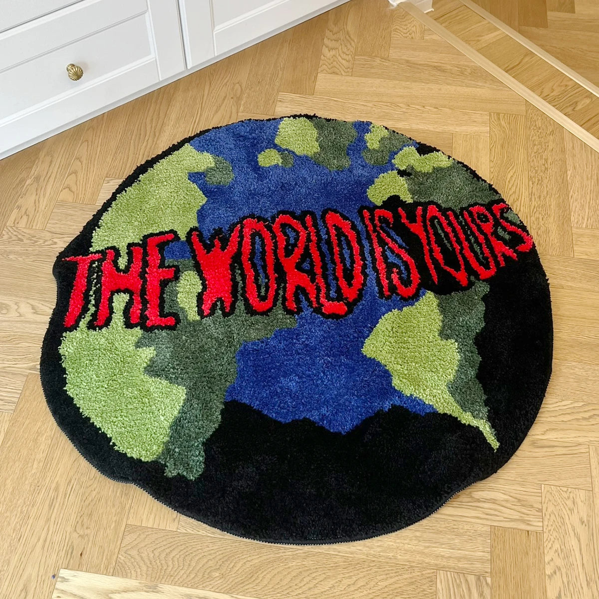 "The World Is Yours" Rug