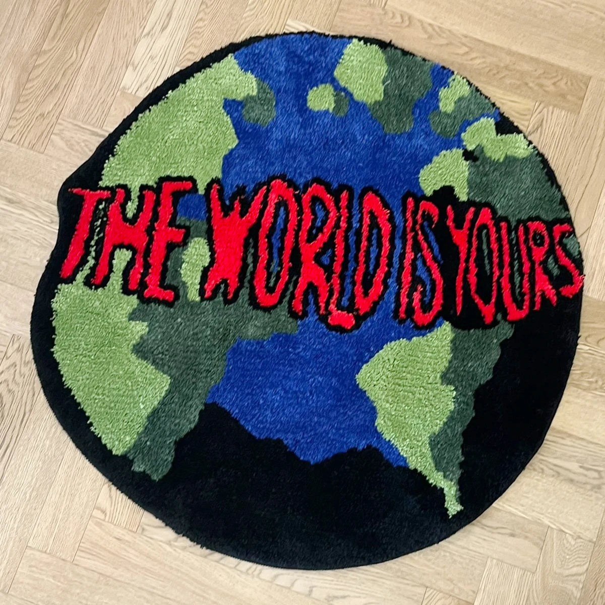 "The World Is Yours" Rug