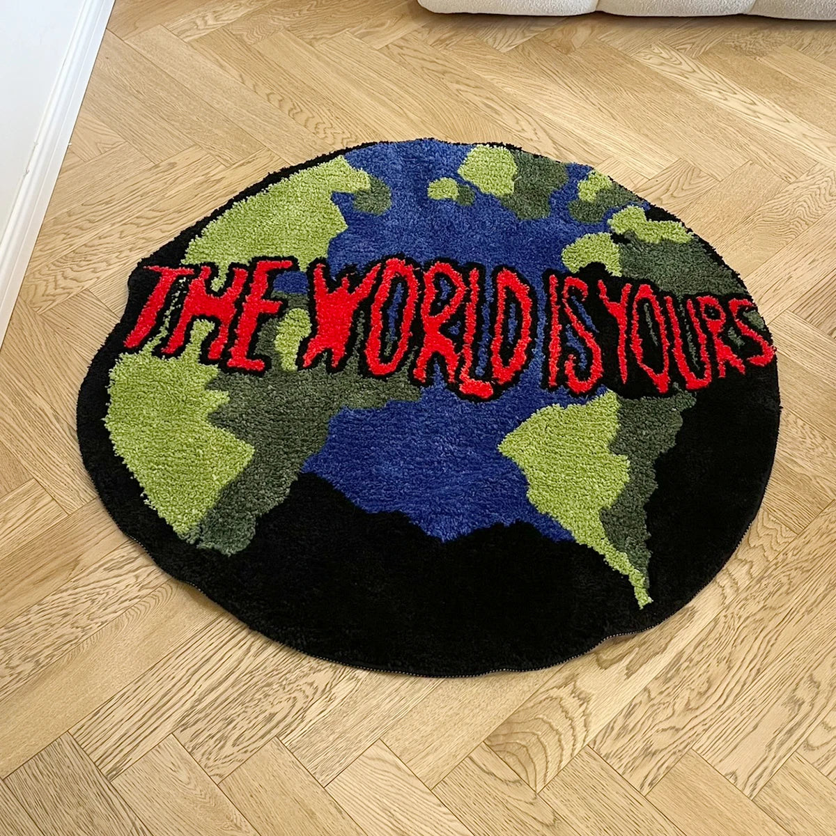 "The World Is Yours" Rug