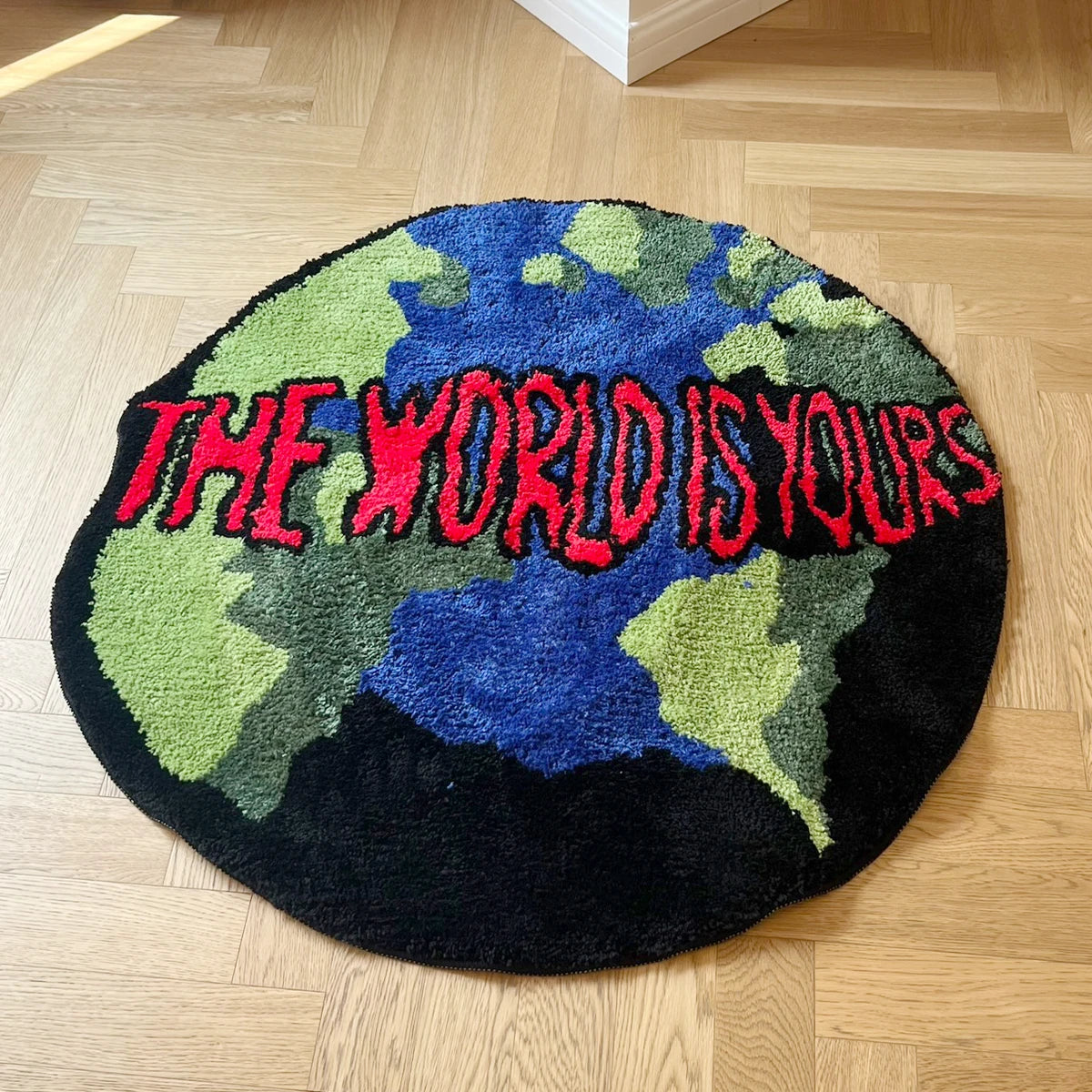 "The World Is Yours" Rug